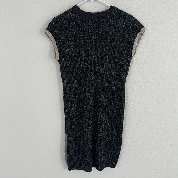 Love Moschino Shimmer Color Block Knit Dress - Picture 5 of 9